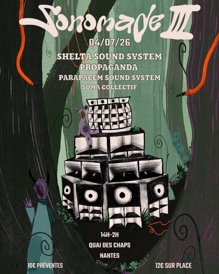 Sonomade III - Shelta Sound System à Quai des Chaps