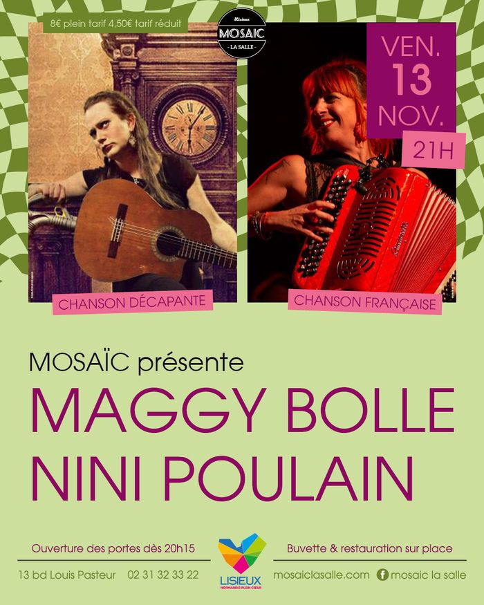 CONCERT - MAGGY BOLLE & NINI POULAIN