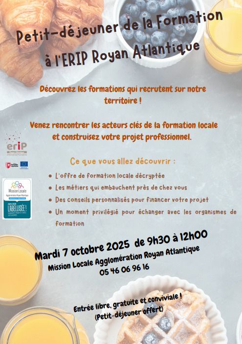 Venez rencontrer les acteurs clés de la formation locale et construisez votre projet professionnel