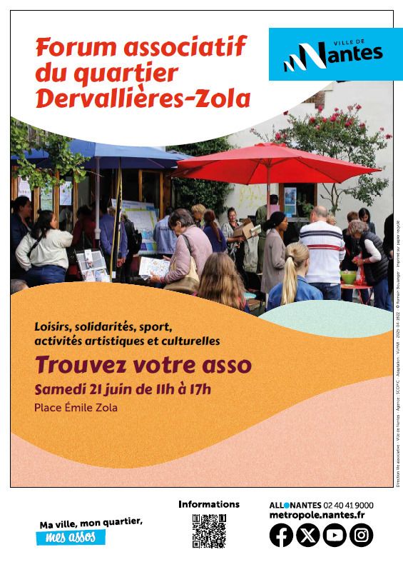 Forum des associations du quartier Dervallières-Zola