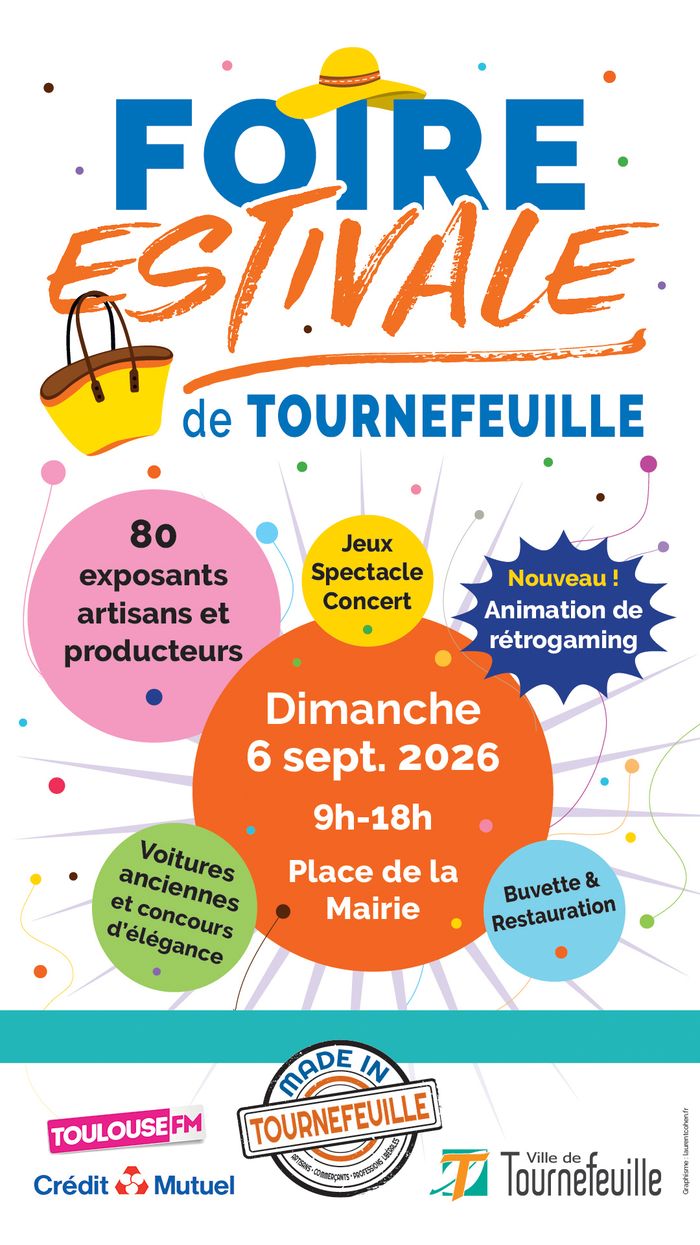 Foire estivale de Made in Tournefeuille - Dimanche 6 septembre