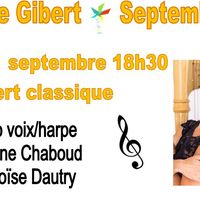 Concert classique - Duo voix & harpe