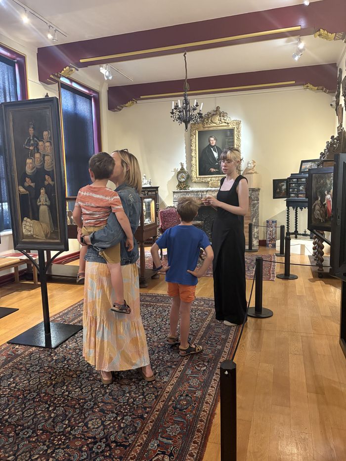 La p'tite famille au musée