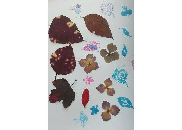 Atelier Tableau d'automne - par Ô Ptits Coins