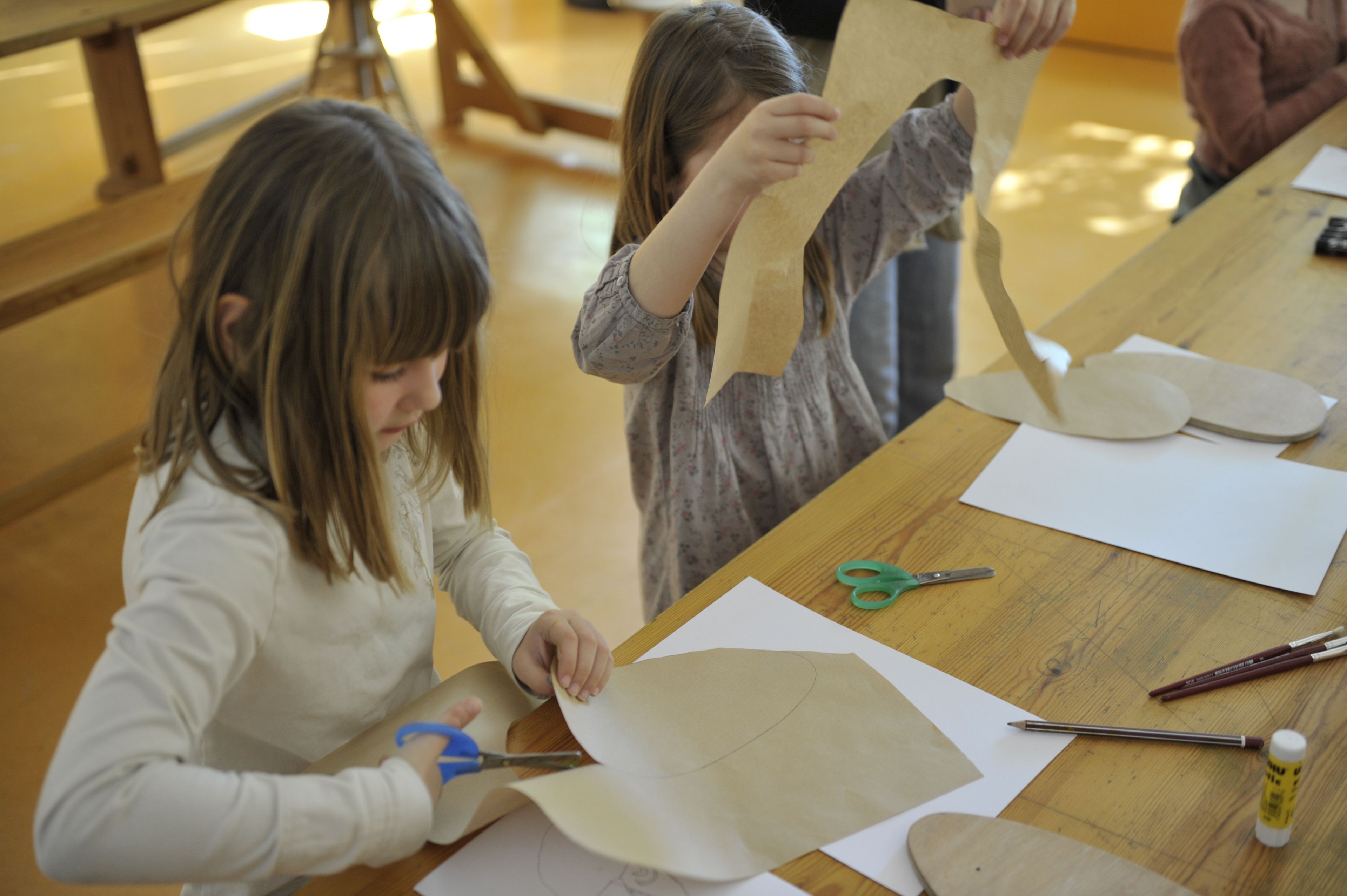 Atelier : la maison est en carton