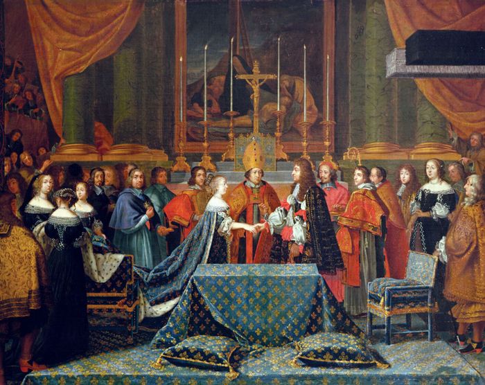 Le mariage de Louis XIV et de Marie-Thérèse d’Autriche