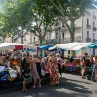 Marché au fripes