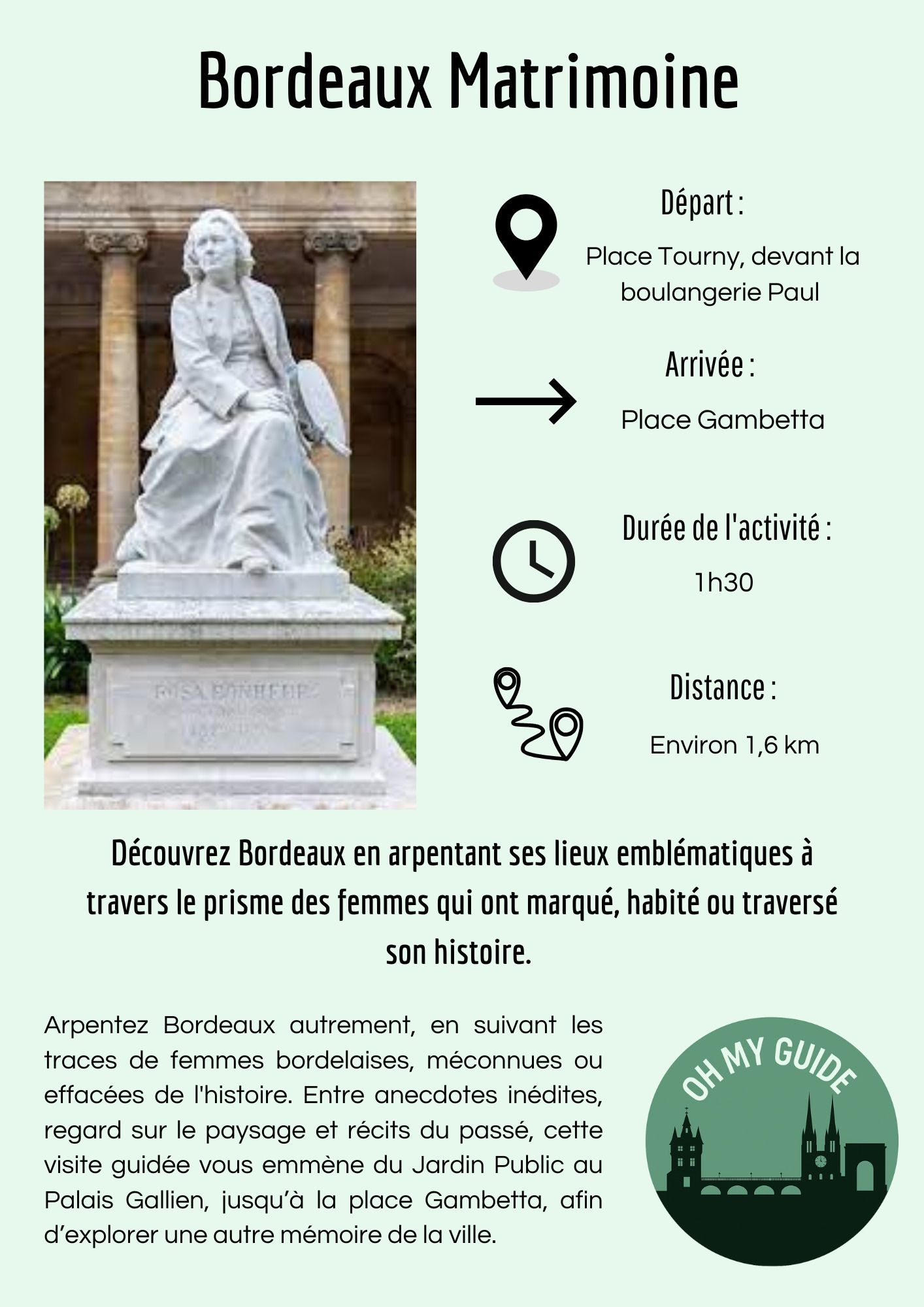 Guided Tour "Bordeaux Matrimoine"