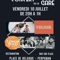The Concert de la Gare - Duo Vermeil et Lemon Grass
