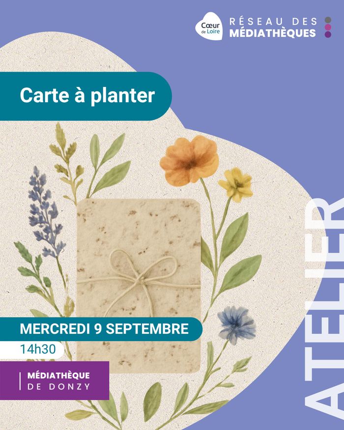 Atelier Carte à planter