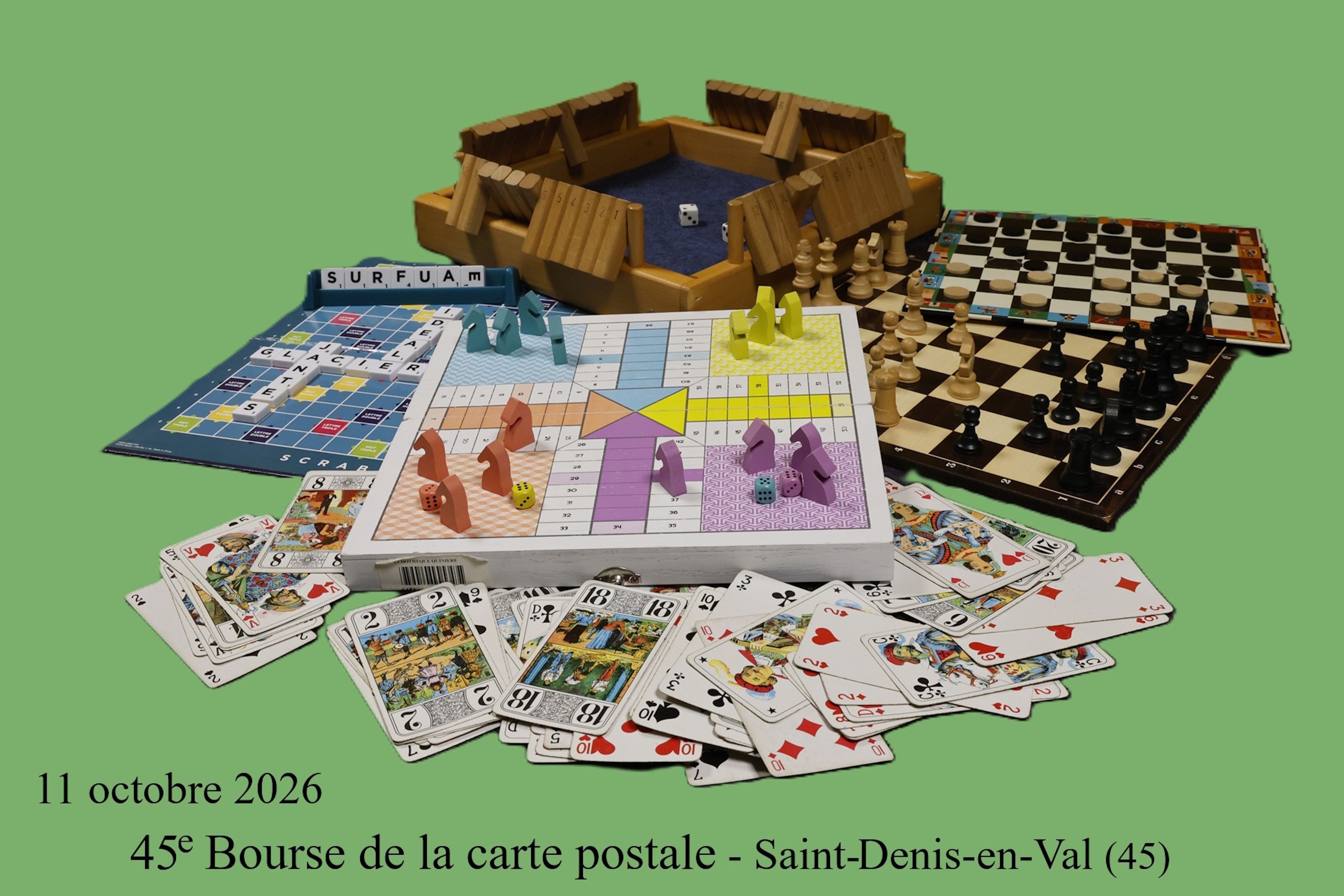 "Jouer en Loiret et alentours" - 45ème Bourse de la carte postale
