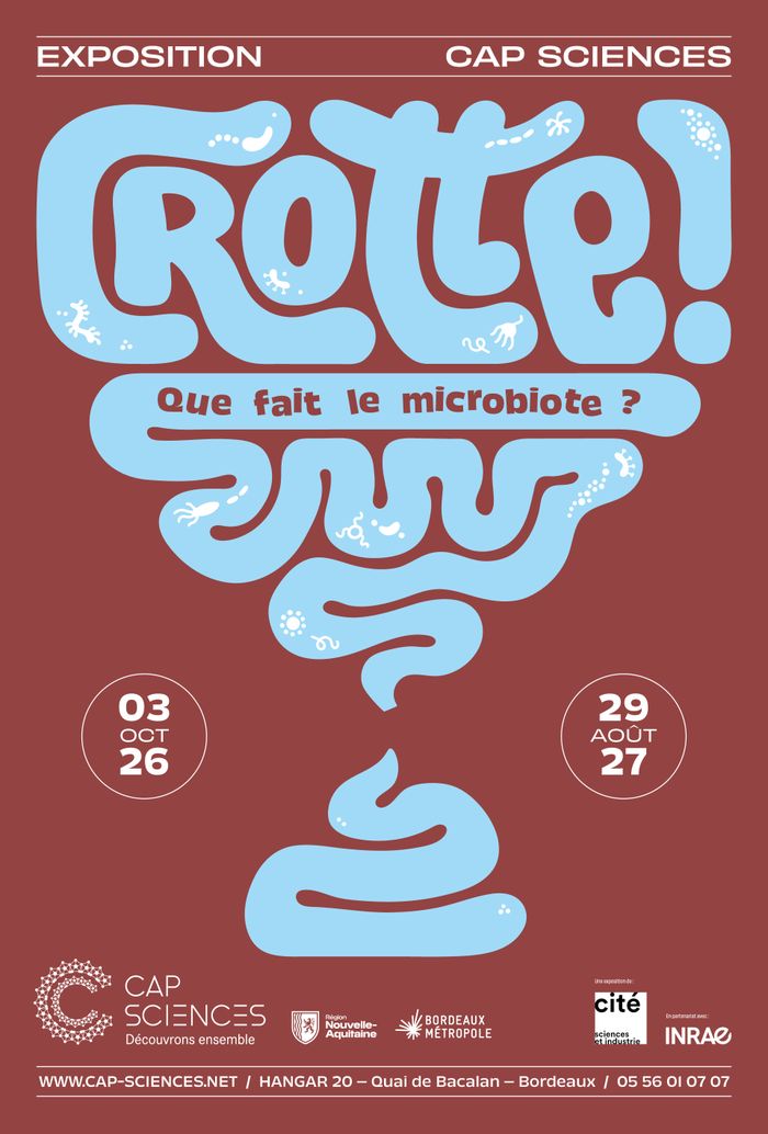 Exposition - Crotte ! Que fait le microbiote ? À Cap Sciences