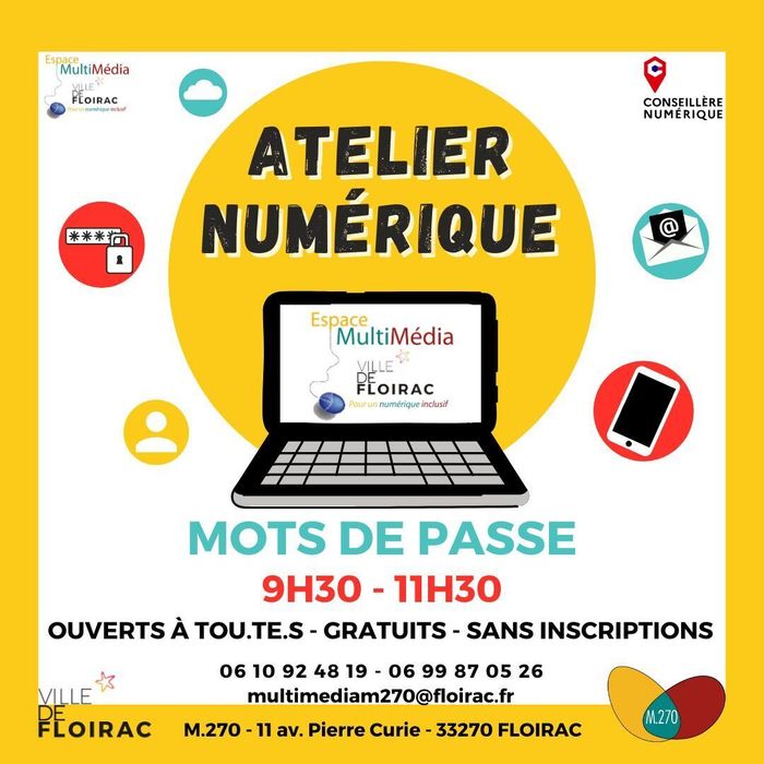 Atelier Numérique - Mots de Passe