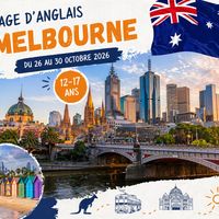 Stage d’anglais ENGLISH INSIDE OUT (12-17 ans) - Melbourne (AUSTRALIE)