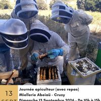 Stage apiculteur - Miellerie de l'Abeïau à Cruzy