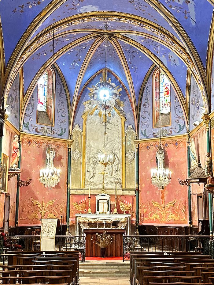Visite commentée de l'église de Viterbe
