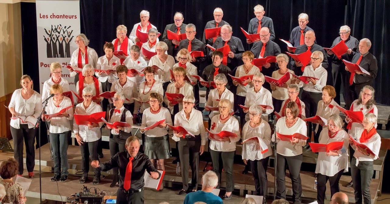 Affiche Concert de la chorale « Pour le plaisir »