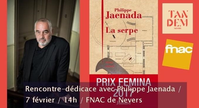 Rencontre-dédicace avec Philippe Jaenada -  Prix Fémina 2018