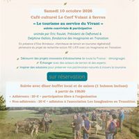 « Le tourisme au service du vivant » : Soirée conviviale et participative