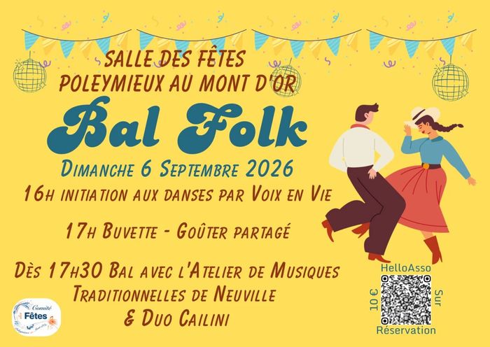 Affiche — Bal Folk avec Duo Cailini