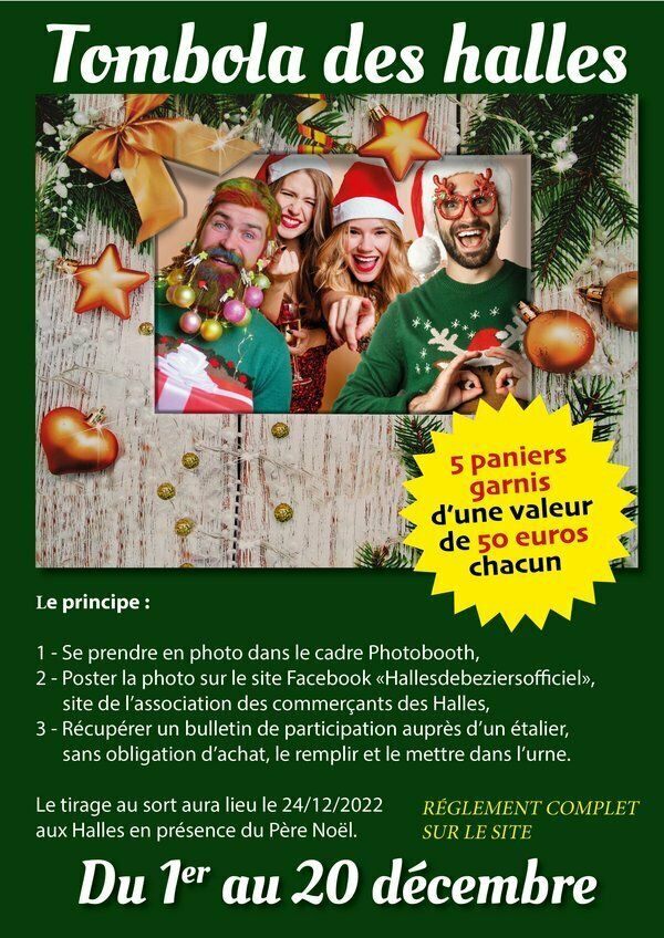 Tombola des Halles -jeu concours