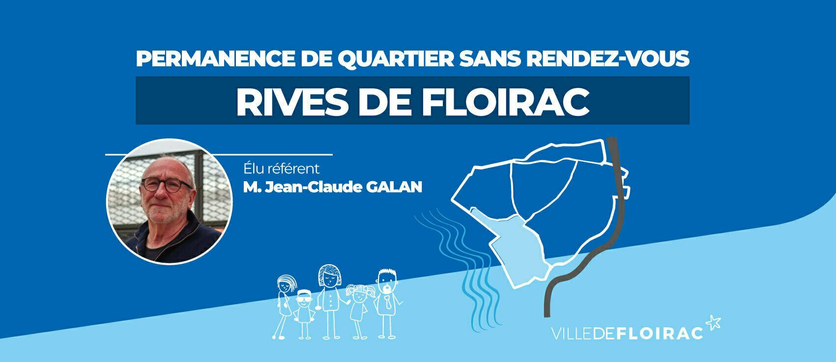 Rives de Floirac : Permanence élu de quartier