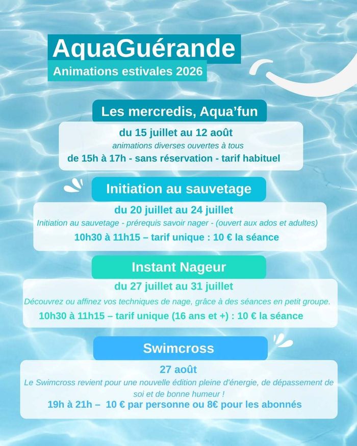 Les mercredis, Aqua'fun