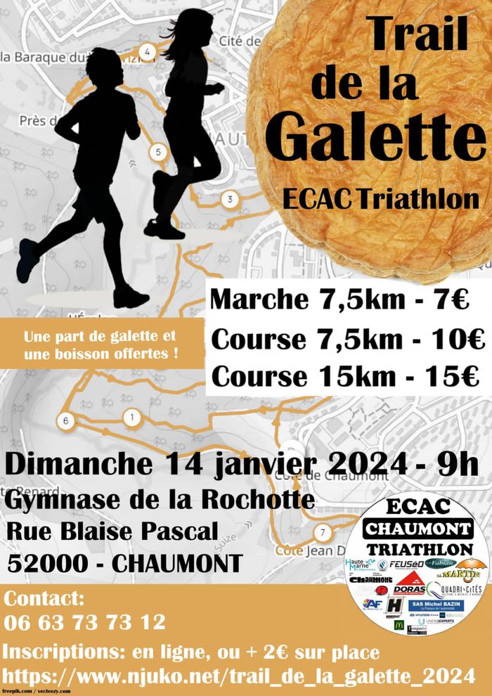 Trail de la Galette 14 janvier 2024 - ECAC Triathlon