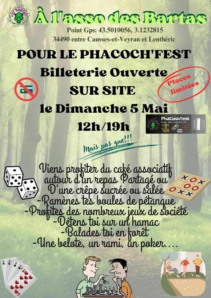 Journée détente et billetterie concert