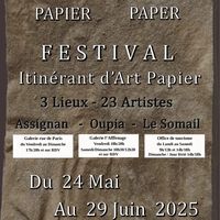 « Papel, Papier, Paper - Festival itinérant de l’art du Papier »