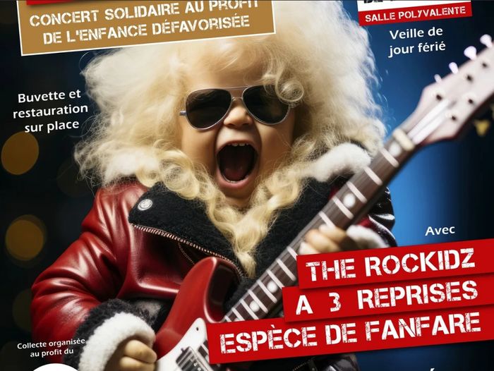 Les rockeurs ont du cœur