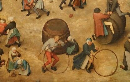 "Les jeux d’Enfants" de Pieter Bruegel l’ancien