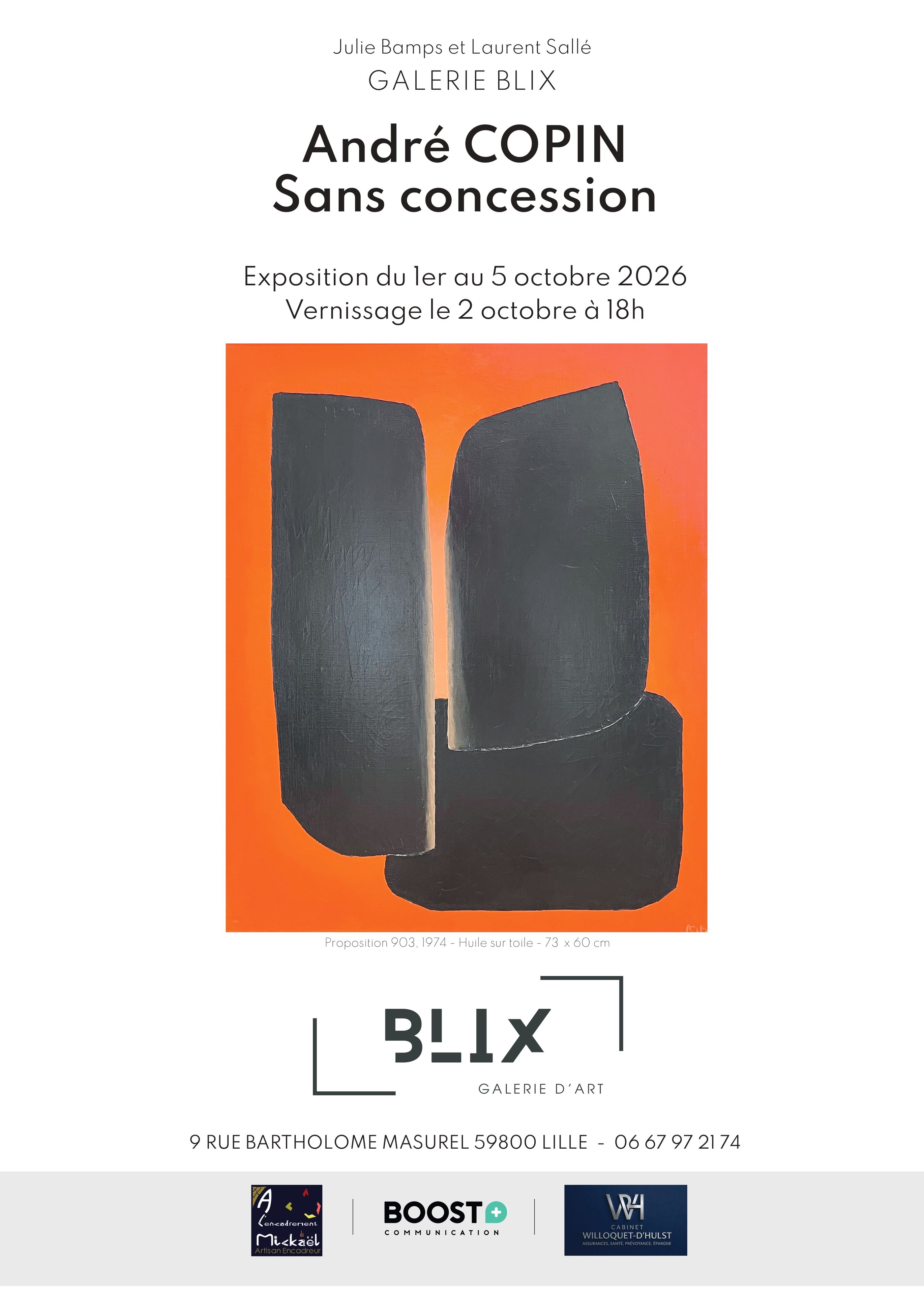 Exposition André Copin - Sans concession
