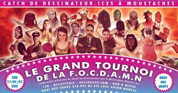 Catch de dessinateurs à moustaches