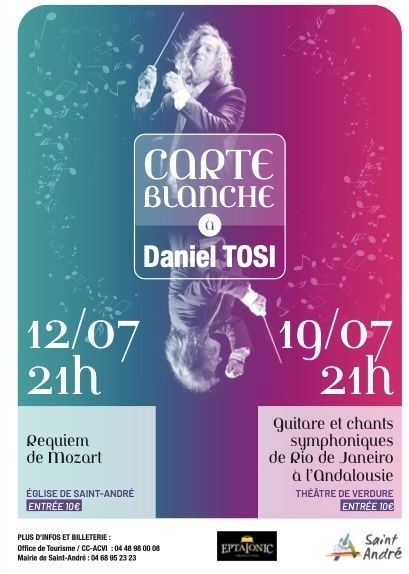Festival Carte Blanche à Daniel Tosi - Requiem de Mozart