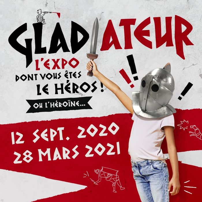 Gladiateur, l'expo dont vous êtes le héros ou l'héroïne !
