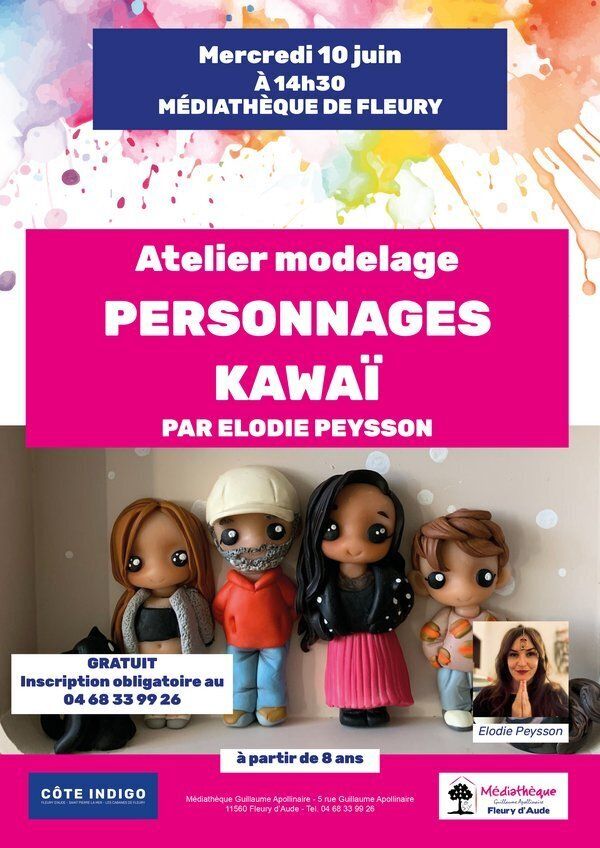 Atelier Modelage - Personnage Kawaï