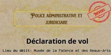 Enquête au musée