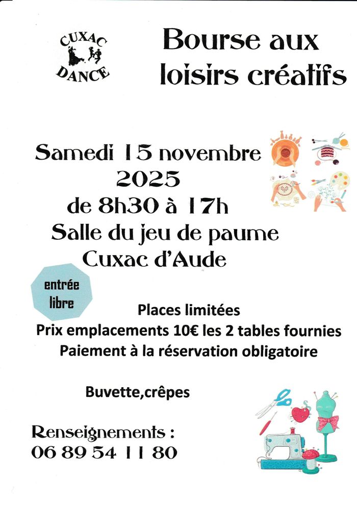 BOURSE AUX LOISIRS CREATIFS