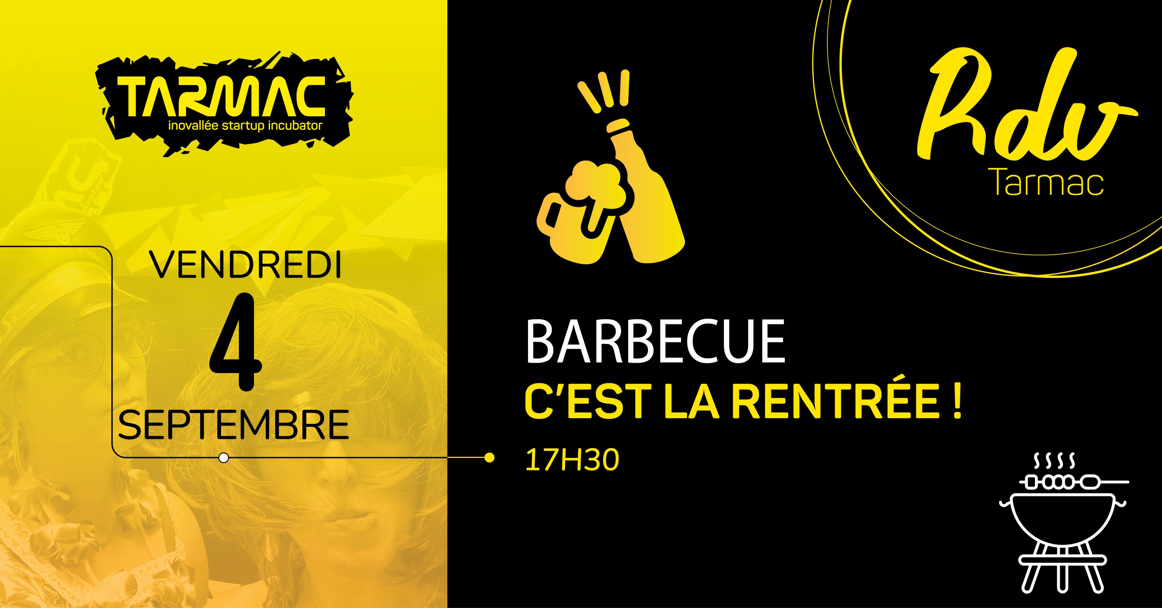 Barbecue de rentrée au Tarmac
