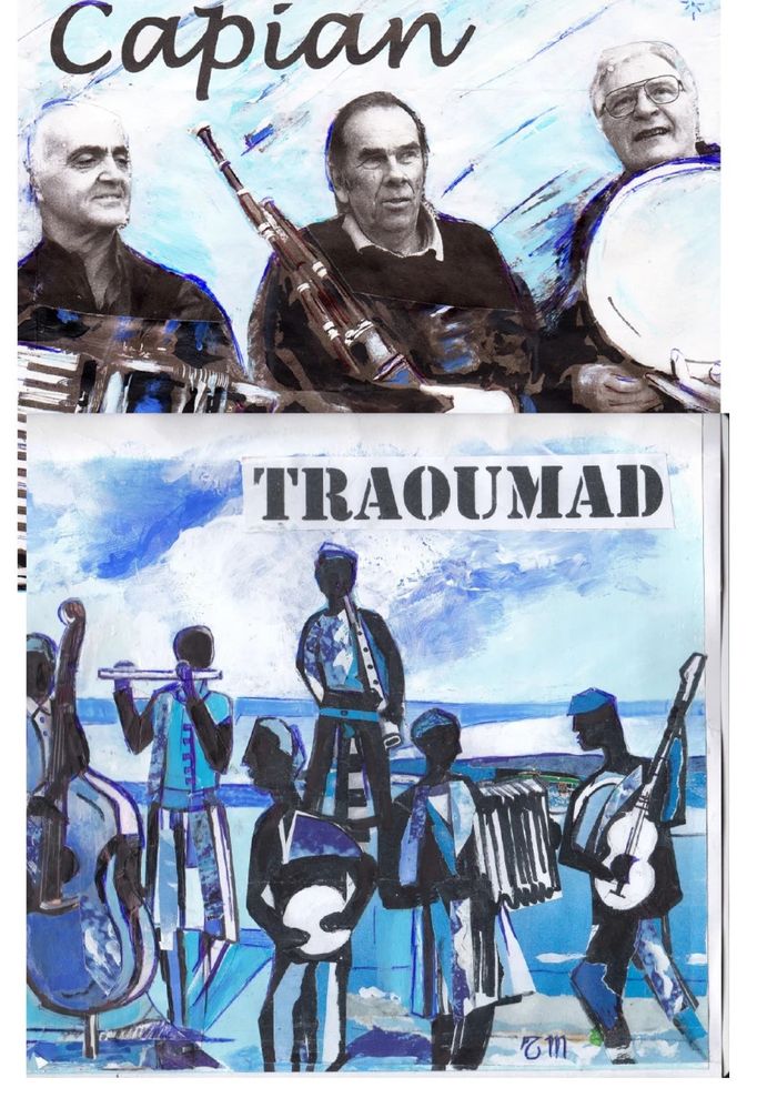 Affiche — Bal Trad avec traoumad et Capian