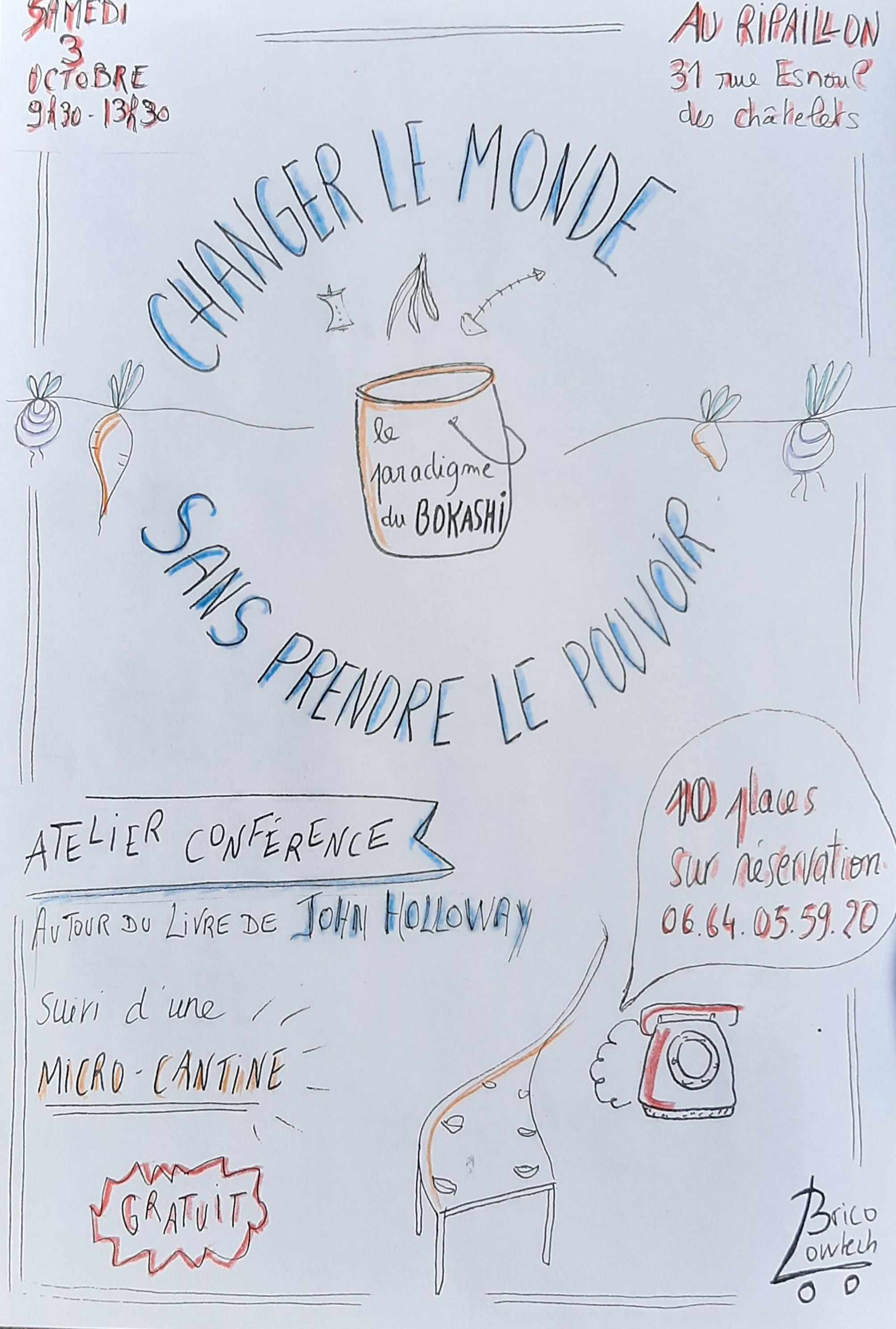 Atelier Conférence + Micro-cantine