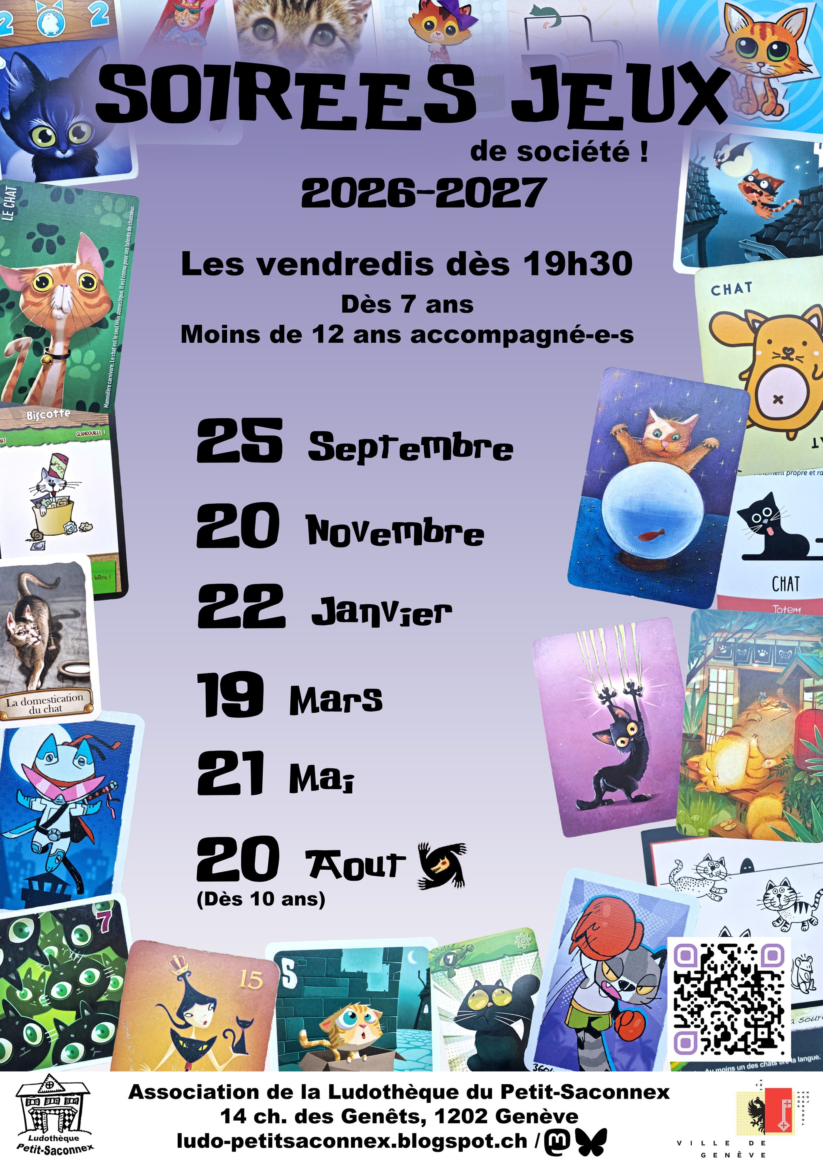 Soirée jeux de société