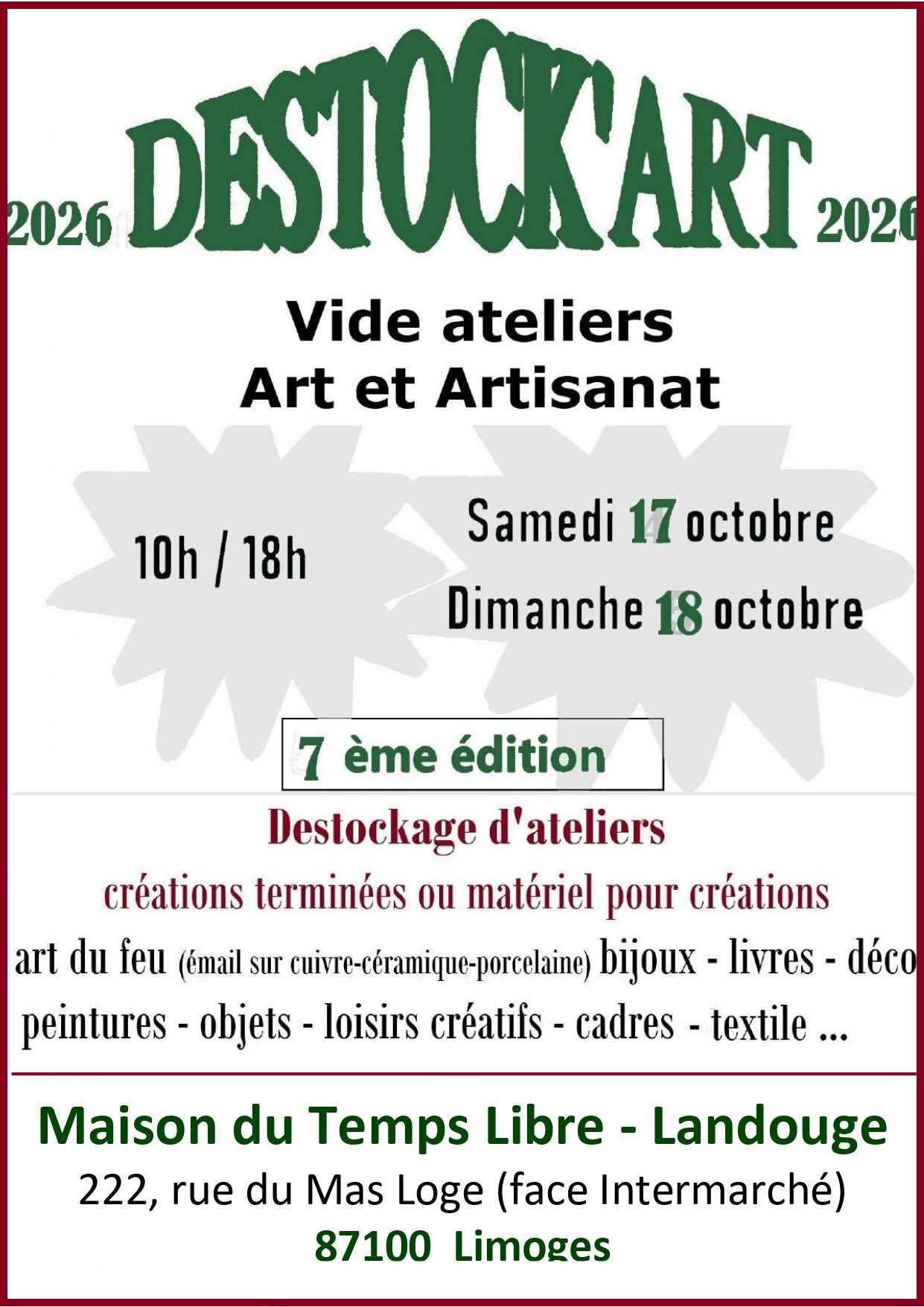 Destock'Art