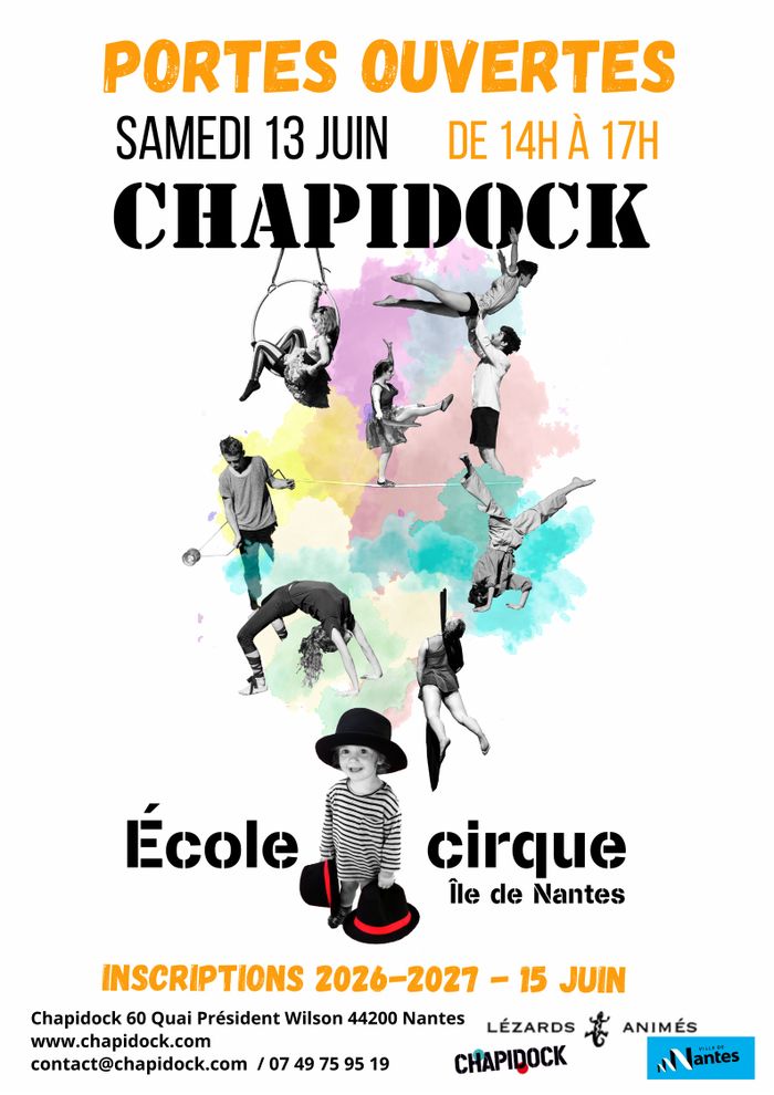 Portes ouvertes école de cirque Chapidock