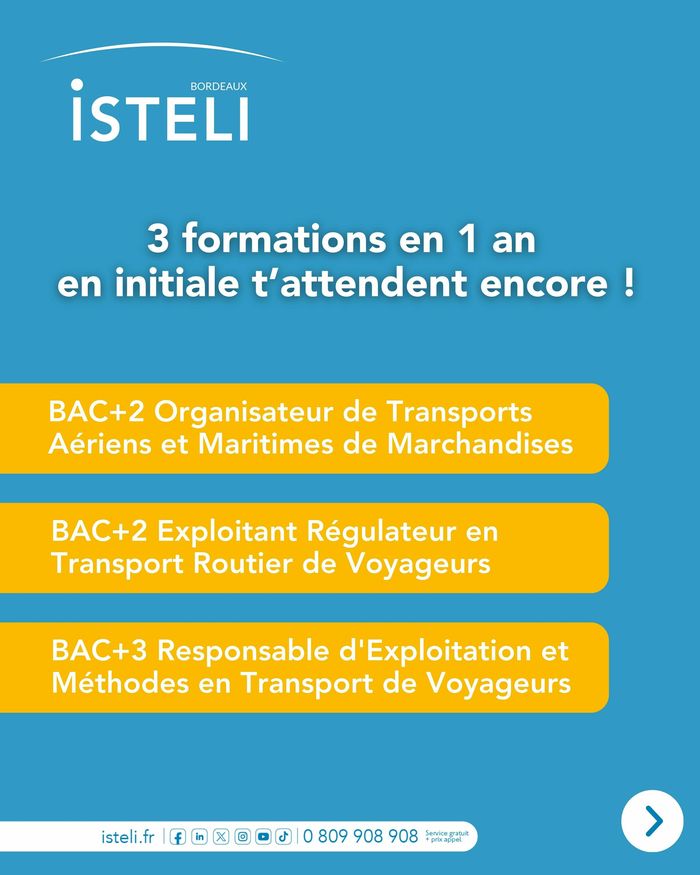 Dernières places disponibles à la rentrée