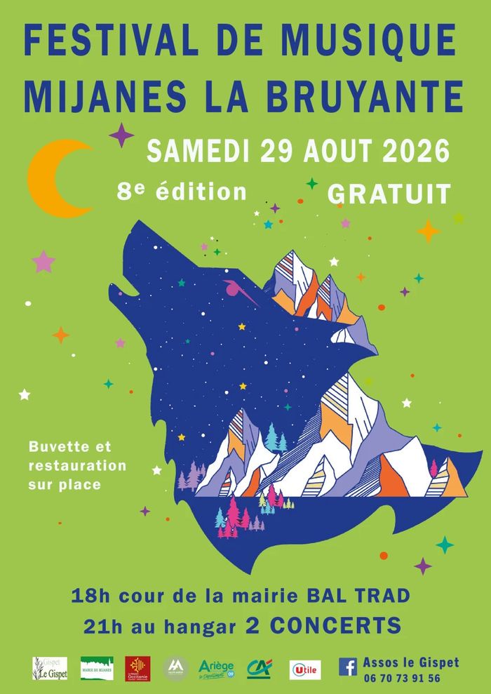 Affiche — Fetival Mijanès la Bruyante