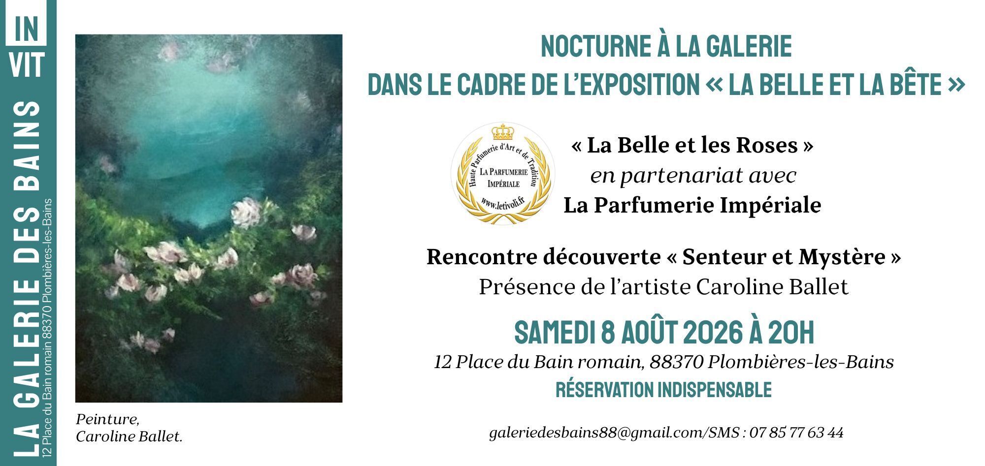 Nocturne à la Galerie des Bains