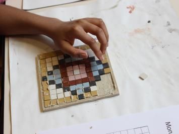 BAM ! Atelier ados-adultes : "Mosaïque & Invader : de l'Antiquité au 21e siècle" — Louvres