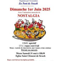 Fête de la Trinité - La Font de Sirach et animation NOSTALGIA